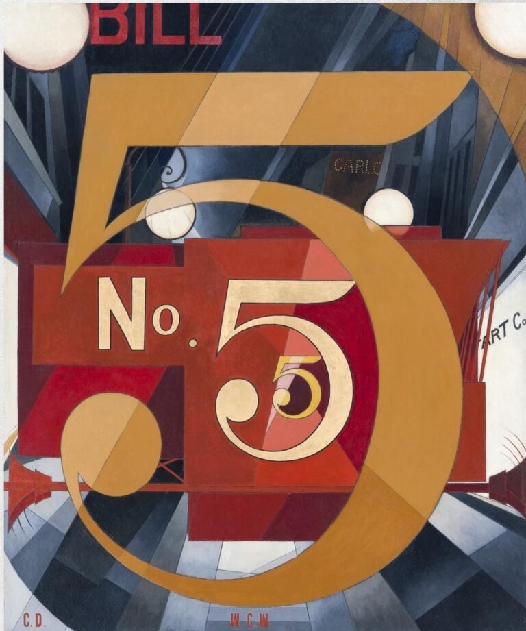"Ho visto la figura 5 in oro" di Charles Demuth: futurismo e modernismo sociale